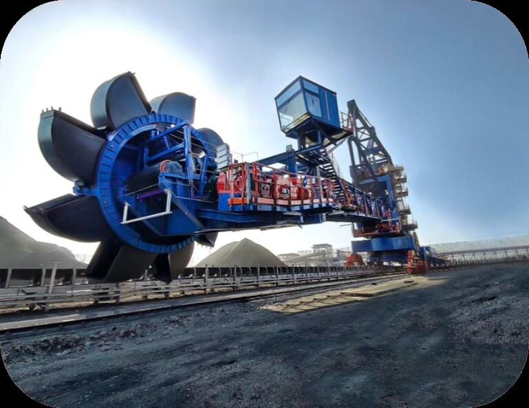 STACKING AND RECOVERY MACHINE, CONVEYOR SYSTEM – TAMAN PORT PROJECT