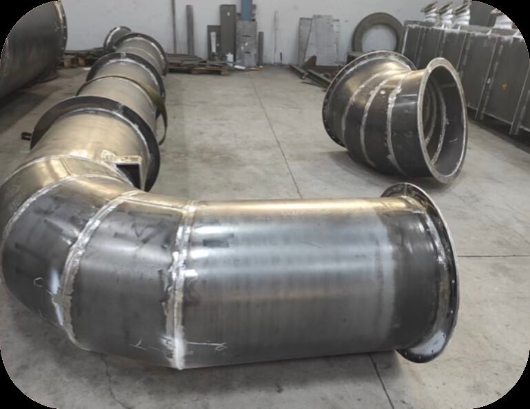 BATCH COMBUSTION AIR DUCT MANUFACTURING PROJECT FOR IVRY II WASTE-TO-ENERGY PLANT